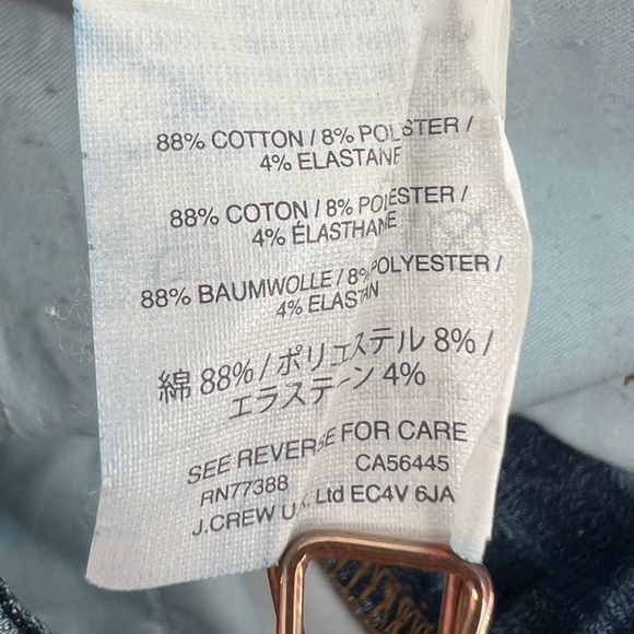 J. Crew Toothpick Curvy Jeans Size 26 Women’s - Picture 5 of 5